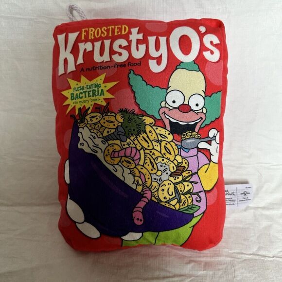 Simpsons Plush Lot 3 Groundskeeper Willy Krusty O’s Buzz Cola Universal Studios - Picture 9 of 10